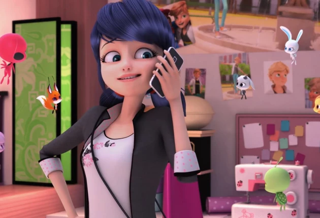 Кадр из 4 сезона мультсериала Леди Баг и Супер-кот