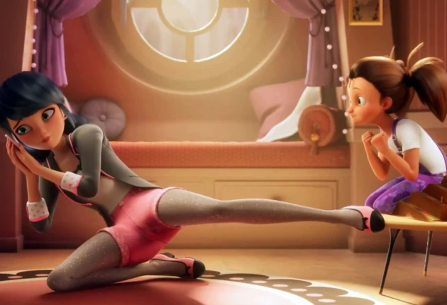 Момент из 16 серии 6 сезона мультсериала Леди Баг и Супер-кот