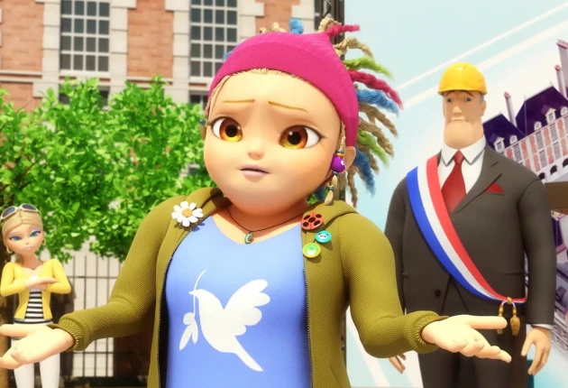 Кадр из 4 сезона мультсериала Леди Баг и Супер-кот