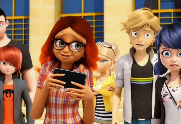 Кадр из 1 сезона мультсериала Леди Баг и Супер-кот