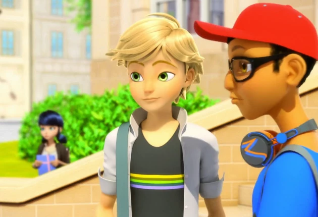 Кадр из 1 сезона мультсериала Леди Баг и Супер-кот