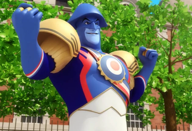 Кадр из 4 сезона мультсериала Леди Баг и Супер-кот