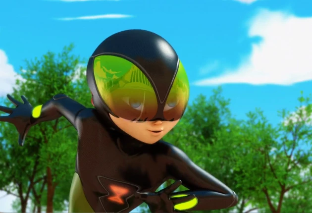 Кадр из 1 сезона мультсериала Леди Баг и Супер-кот