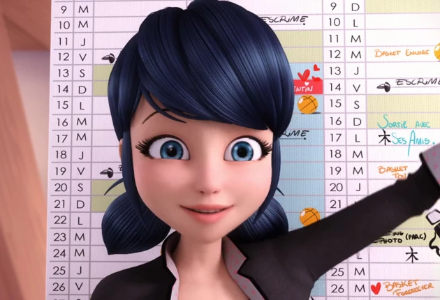 Кадр из 1 сезона мультсериала Леди Баг и Супер-кот