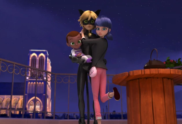 Кадр из 3 сезона мультсериала Леди Баг и Супер-кот