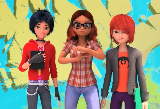 Кадр из 4 сезона мультсериала Леди Баг и Супер-кот