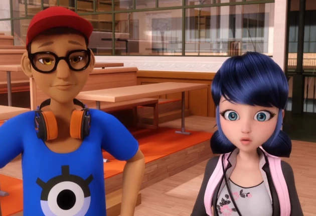 Кадр из 2 сезона мультсериала Леди Баг и Супер-кот